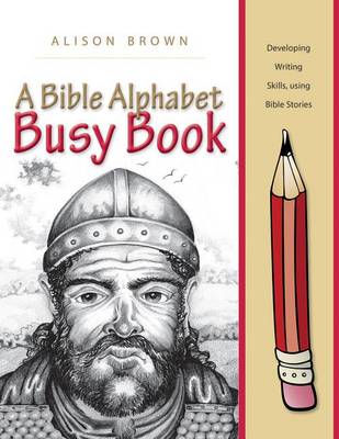 Book cover for A Bible Alphabet Busy Book