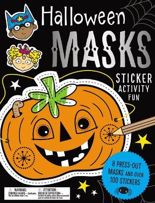 Book cover for Sticker Activity Books Halloween Masks Sticker Activity Fun