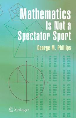 Cover of Mathematics Is Not a Spectator Sport