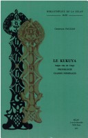 Cover of Le Kukuya, Langue Teke Du Congo: Phonologie, Classes Nominales