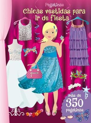 Book cover for Pegatinas: Chicas Vestidas Para IR de Fiesta