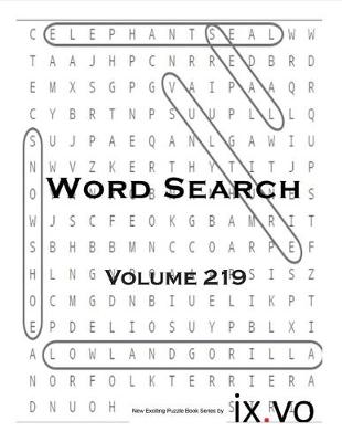 Cover of Word Search Volume 219