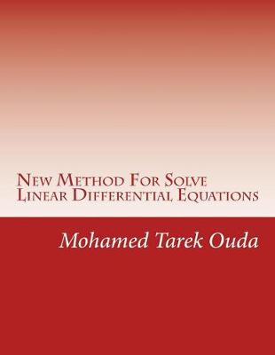 Book cover for New Method For Solve Linear Differential Equations