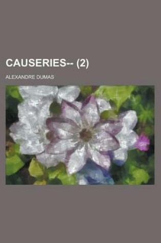 Cover of Causeries-- (2)