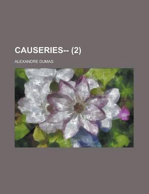 Book cover for Causeries-- (2)