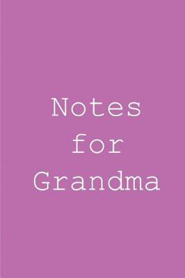 Book cover for Notes from grandma