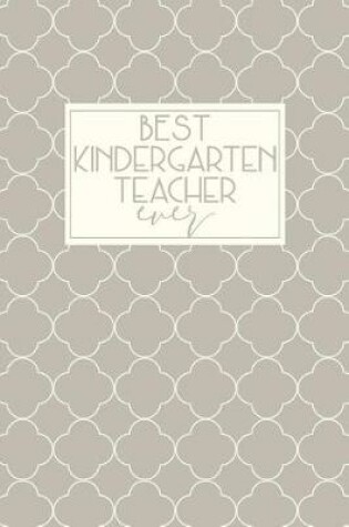 Cover of Best Kindergarten Teacher Ever