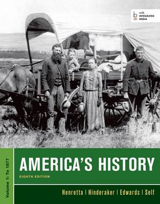 Book cover for America's History, Volume I