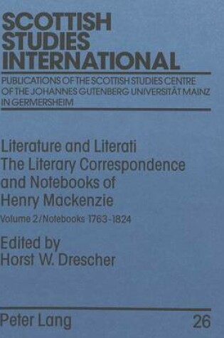 Cover of Literature and Literati