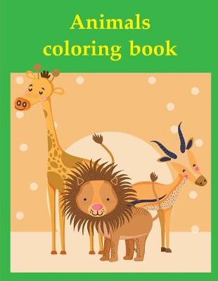 Cover of Animals coloring book