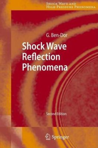 Cover of Shock Wave Reflection Phenomena