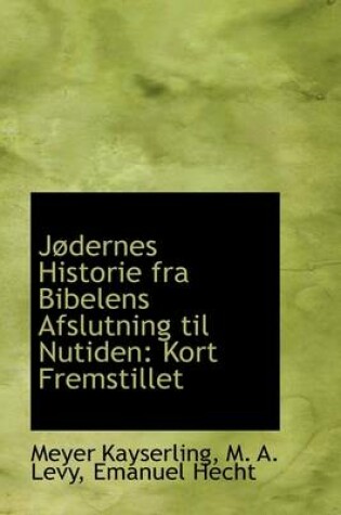 Cover of Jodernes Historie Fra Bibelens Afslutning Til Nutiden