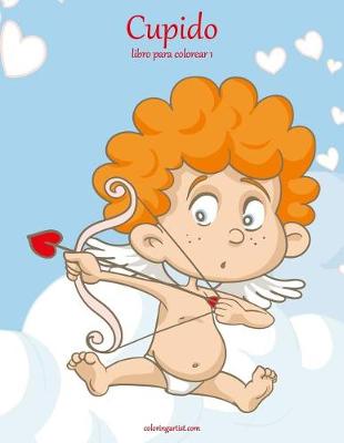 Book cover for Cupido libro para colorear 1