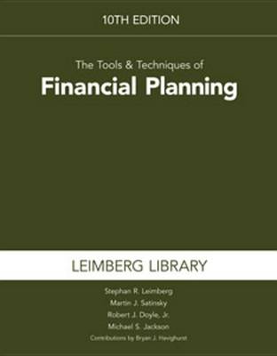 Book cover for Tools & Techniques of Financial Planning