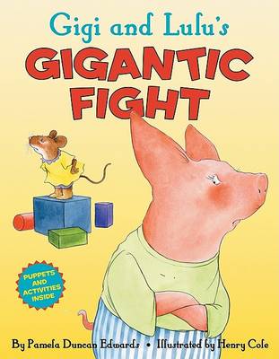 Book cover for Gigi and Lulu's Gigantic Fight