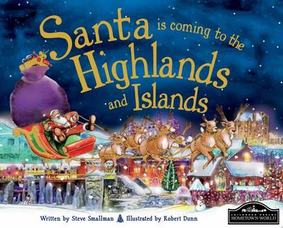 Book cover for Santa is Coming to the Highlands & Islands