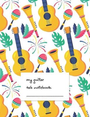 Book cover for Guitar Chord Notebook