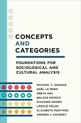 Cover of Concepts and Categories