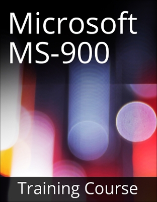 Book cover for MS-900 Microsoft 365 Fundamentals Training Course