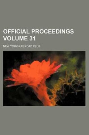 Cover of Official Proceedings Volume 31