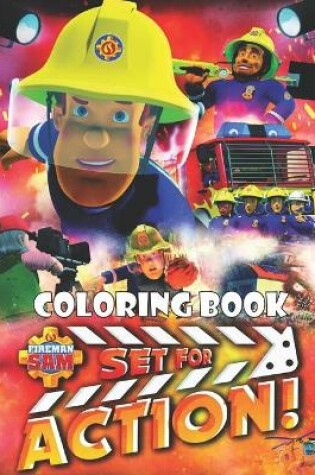 Cover of Fireman Sam Coloring Book