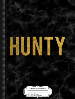 Book cover for Hunty Drag Queen Composition Notebook