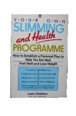 Cover of Your Own Slimming and Health Programme