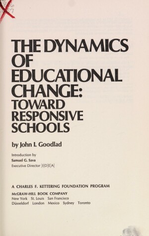 Book cover for Dynamics of Educational Change