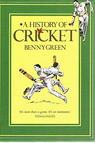 Cover of A History of Cricket