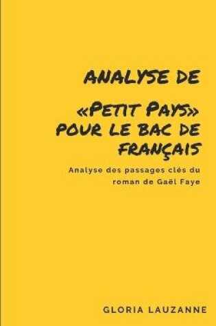 Cover of Analyse de Petit Pays pour le Bac de francais