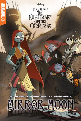 Book cover for Disney Manga: Tim Burton's The Nightmare Before Christmas - Mirror Moon