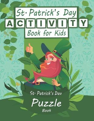 Book cover for St. Patrick's Day Activity Book for Kids