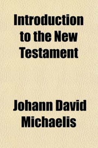 Cover of Introduction to the New Testament (Volume 1)