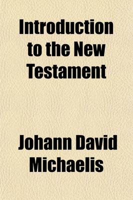 Book cover for Introduction to the New Testament (Volume 1)