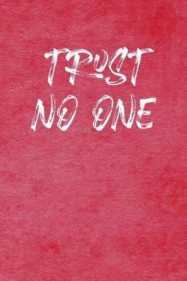 Book cover for Trust No One