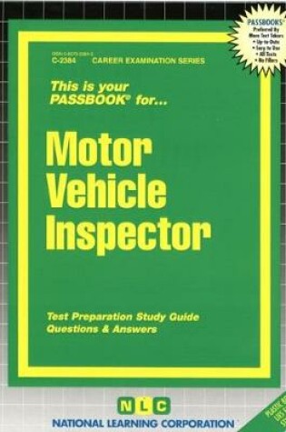 Cover of Motor Vehicle Inspector