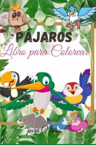 Cover of Pájaros Libro para Colorear para Niños