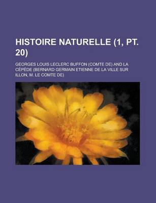 Book cover for Histoire Naturelle (1, PT. 20)