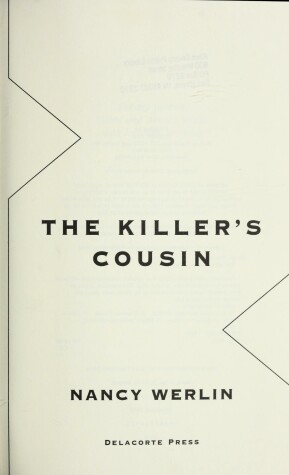 Book cover for The Killer's Cousin