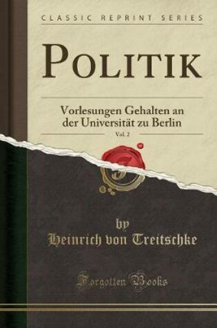 Cover of Politik, Vol. 2