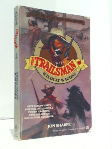 Book cover for Sharpe Jon : Trailsman 76: Wildcat Wagon