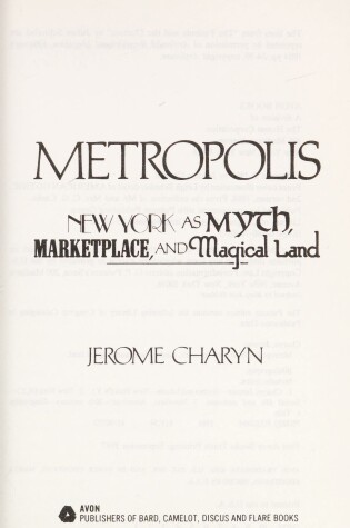 Cover of Metropolis