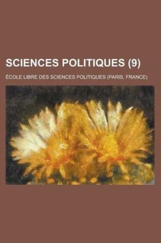 Cover of Sciences Politiques (9)