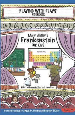 Book cover for Mary Shelley's Frankenstein for Kids