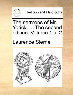 Book cover for The Sermons of Mr. Yorick. ... the Second Edition. Volume 1 of 2