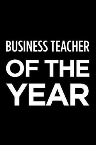 Cover of Business Teacher of the Year