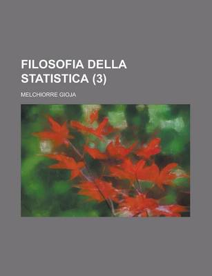 Book cover for Filosofia Della Statistica (3 )