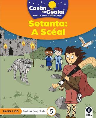 Book cover for COSAN NA GEALAI Setanta: A Sceal