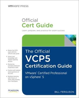 Book cover for The Official VCP5 Certification Guide