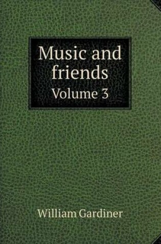 Cover of Music and friends Volume 3